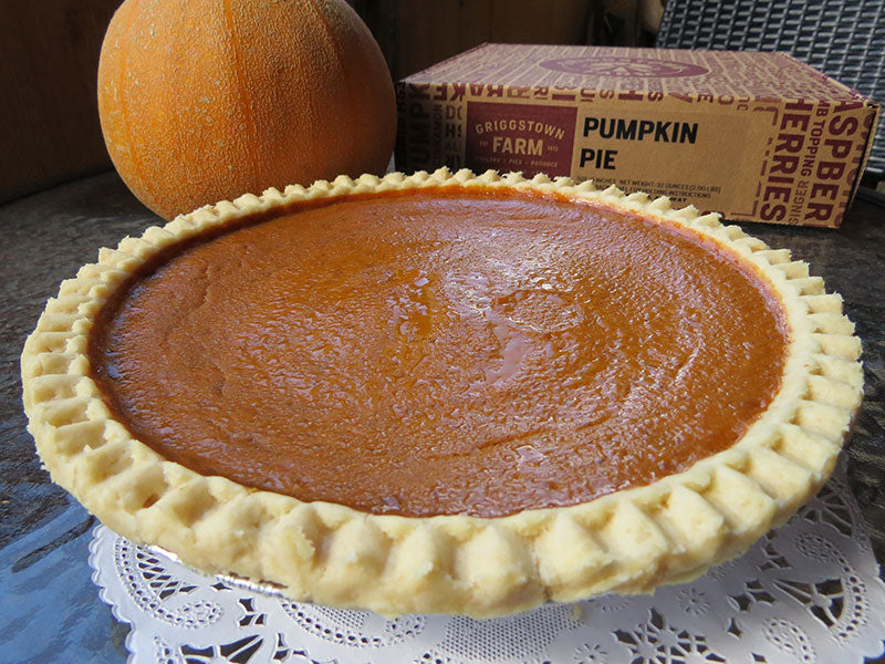 Pumpkin Pie Thaw and Serve Griggstown Farm