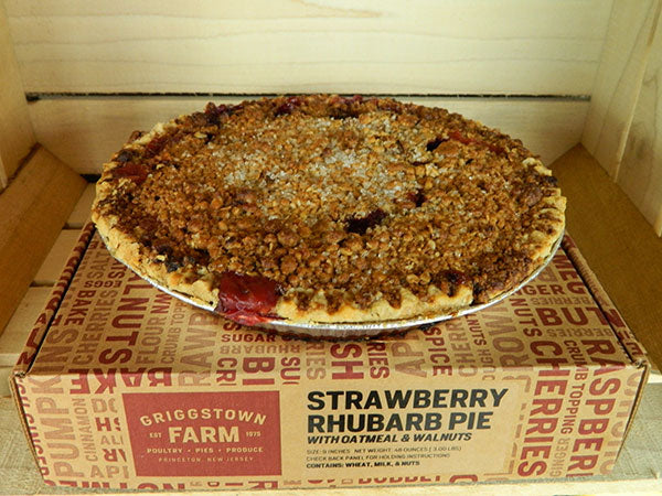 Strawberry Rhubarb Pie - Frozen